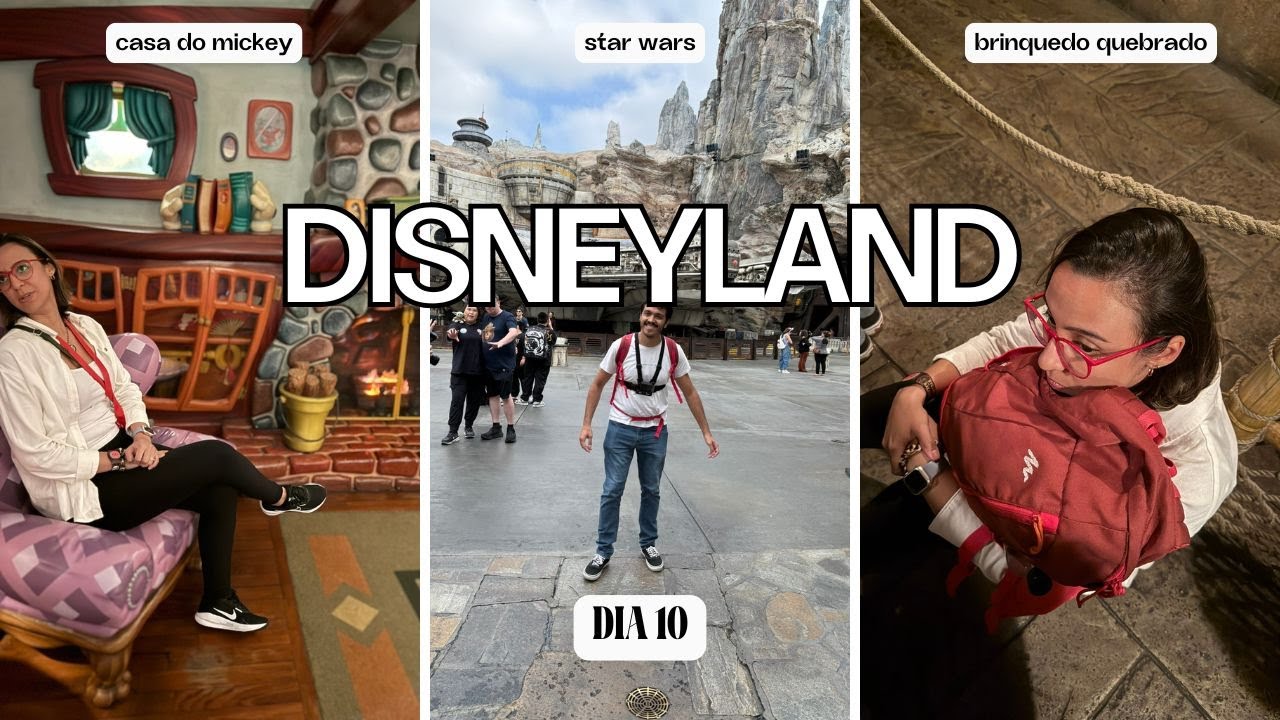 VLOG CALIFÓRNIA Dia 10 Disneyland - muito mais caro que o Magic Kingdom e entregando muito menos