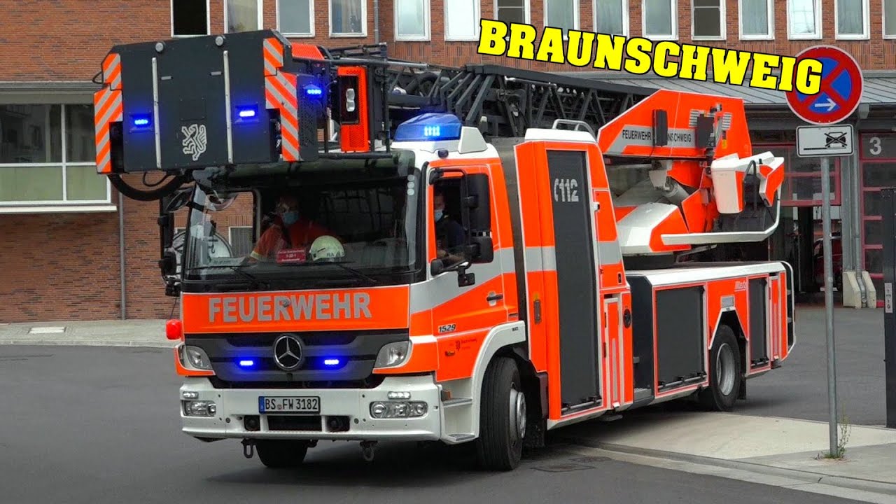 [Feuerwehr BRAUNSCHWEIG] - LÖSCHZUG-ALARM & mehr | Einsatzfahrten zu verschiedenen Alarmen!