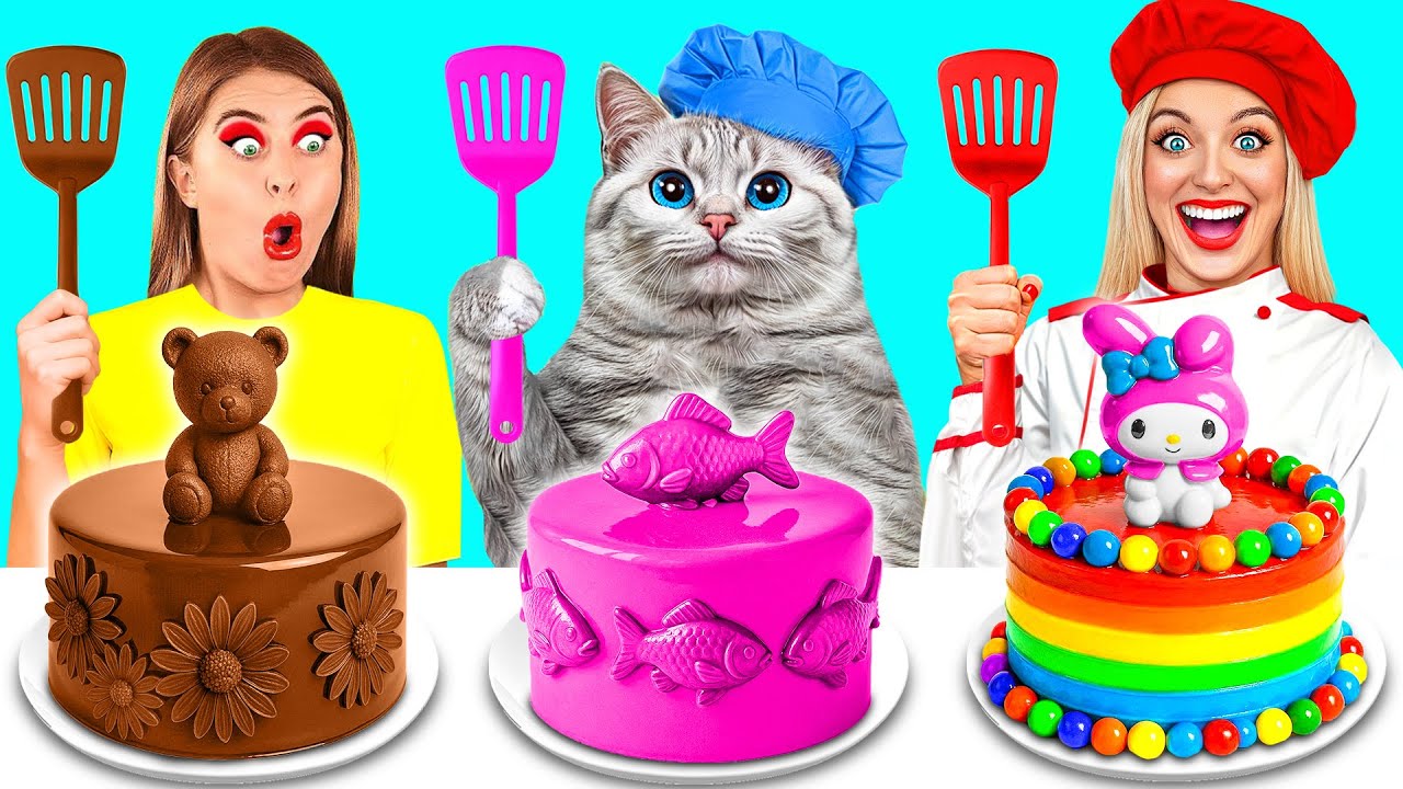 Кулинарный Челлендж: Я против Бабушки с Котиком | Смешные Челленджи от Crazy DO