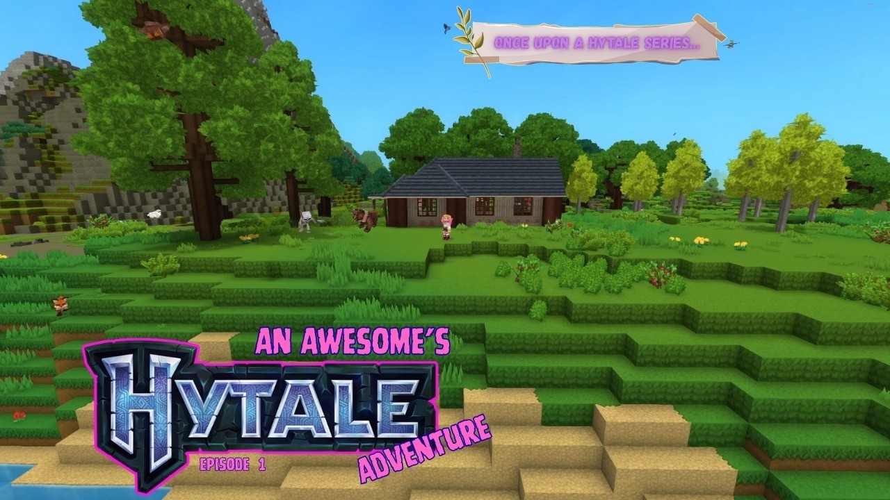 🌸 Once Upon a Hytale | From Minecraft to Hytale 🌿 Cozy Let’s Play | Episode 1