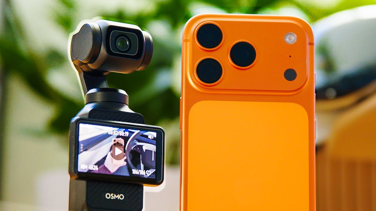 DJI Pocket 3 против iPhone 17 Pro — реальная разница!