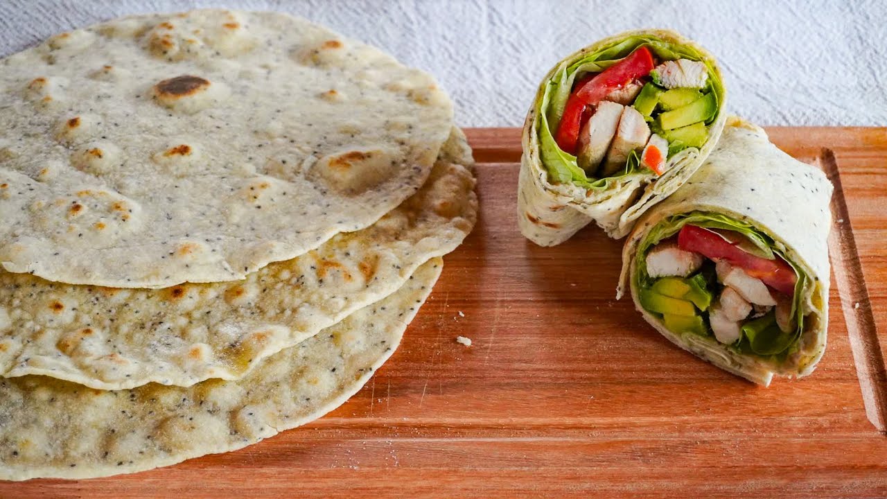 ✴️ MASA para WRAPS / BURRITOS | 100% sin gluten sin huevos sin lácteos