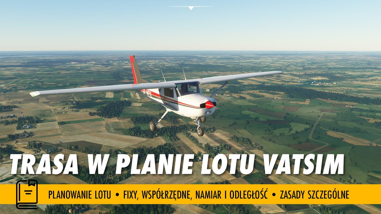 Trasa w planie lotu | Wypełnianie planu lotu VATSIM i IVAO