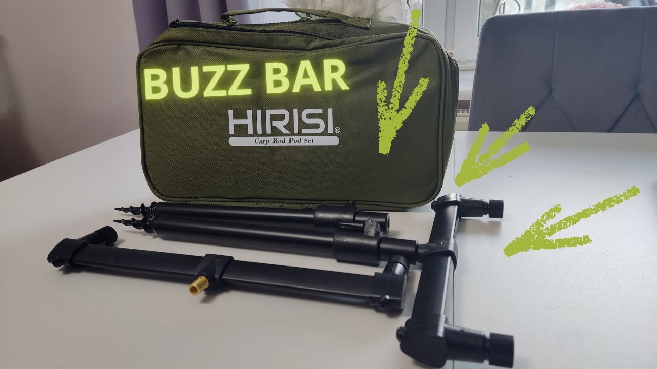 Unboxing paczki z AliExpress. Buzz bar na 2 wędki