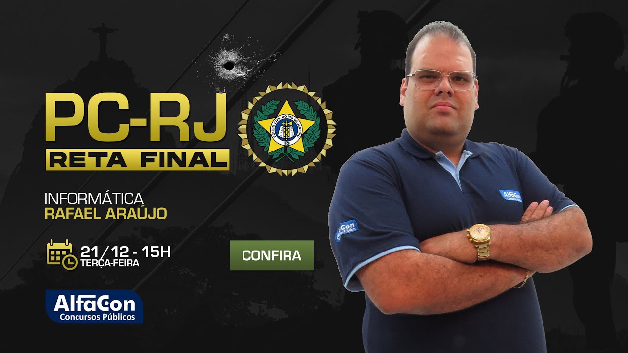 Aula de Informática - PC RJ - AlfaCon