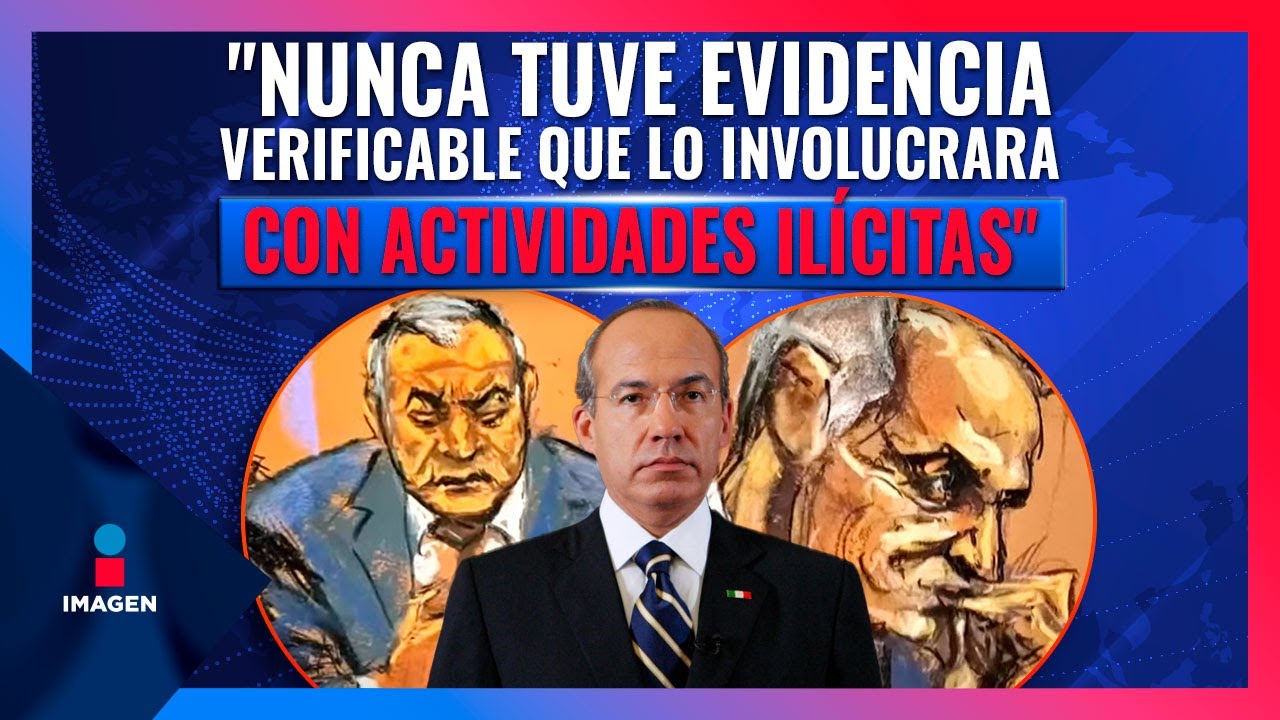 Felipe Calderón se deslinda de Genaro García Luna | Noticias con Francisco Zea