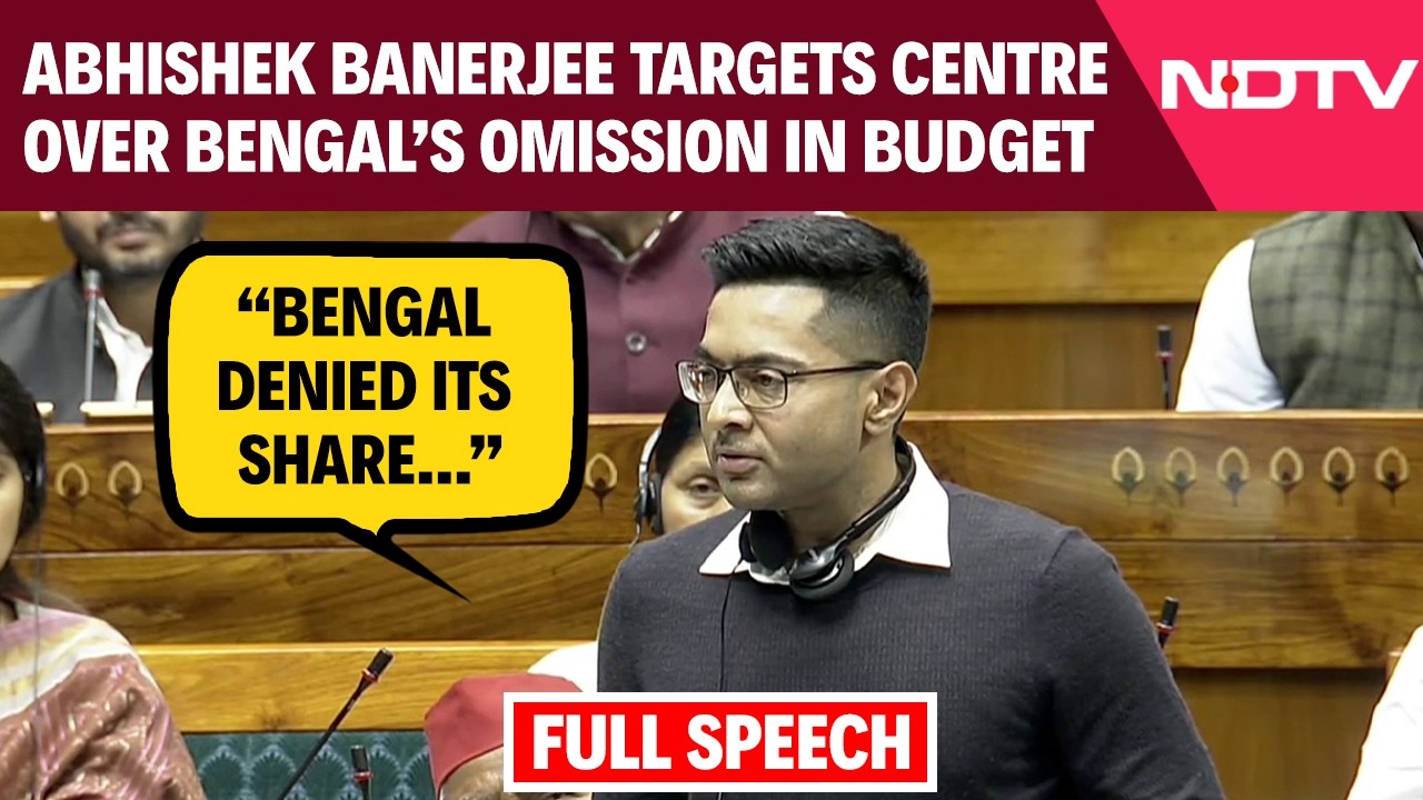 Abhishek Banerjee TMC LIVE | Abhishek Banerjee Lok Sabha Speech | Budget 2026 | West Bengal News