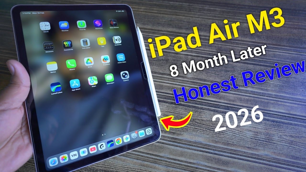 iPad Air M3: 8 Months Later &ndash; The Honest Truth! 🛑 (Video Editing Review) Tech Mish