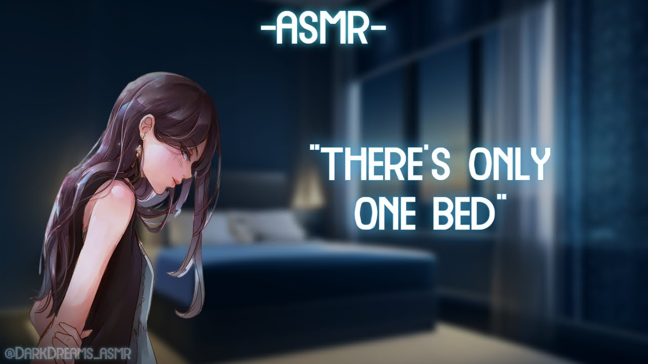 [ASMR] [ROLEPLAY] dom friend makes you share the bed (binaural/F4A)
