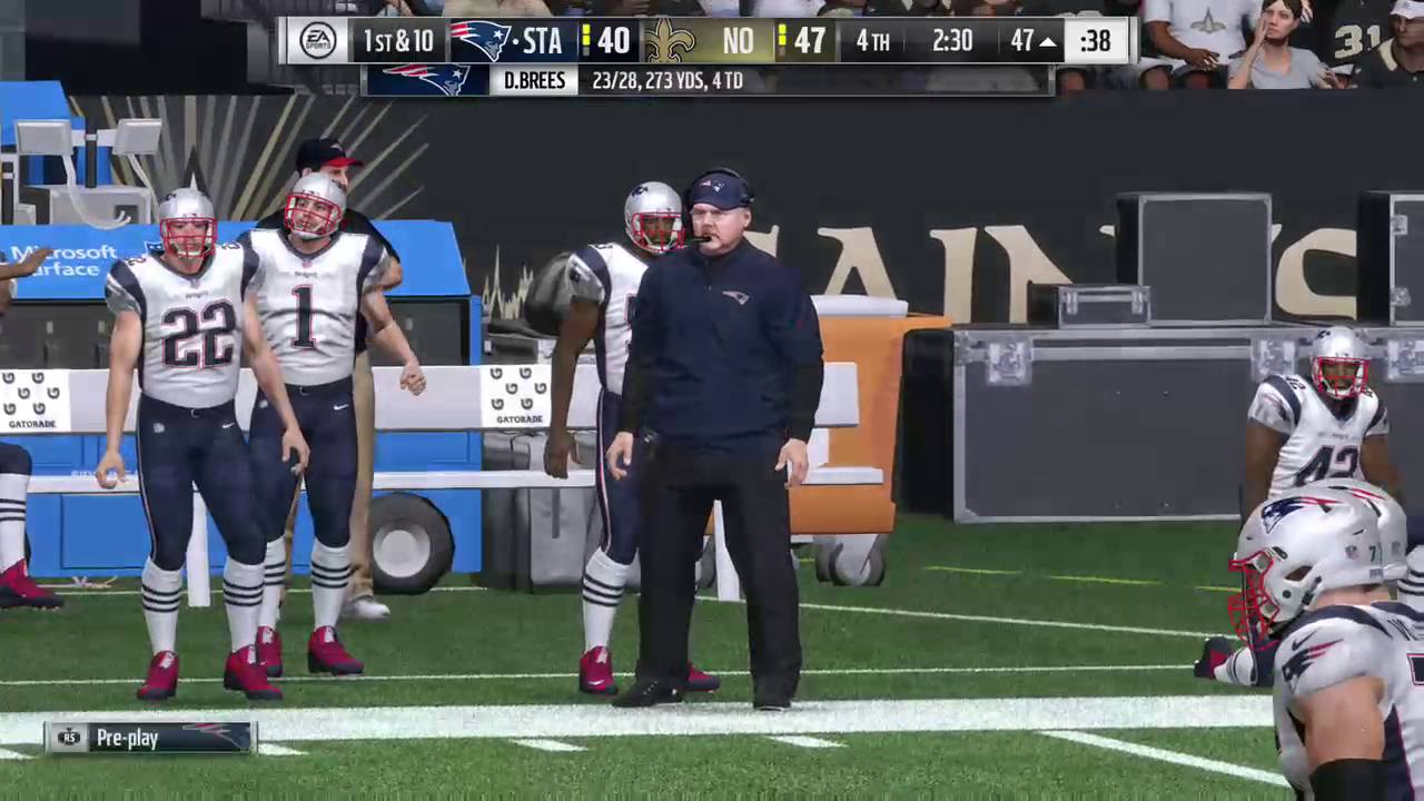 Madden 17  How to beat Ultimate Season New Orleans Saints solo challenge
