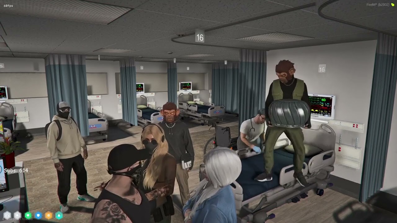 JanJan tests Miguel in Hospital  |  Nopixel GTA RP