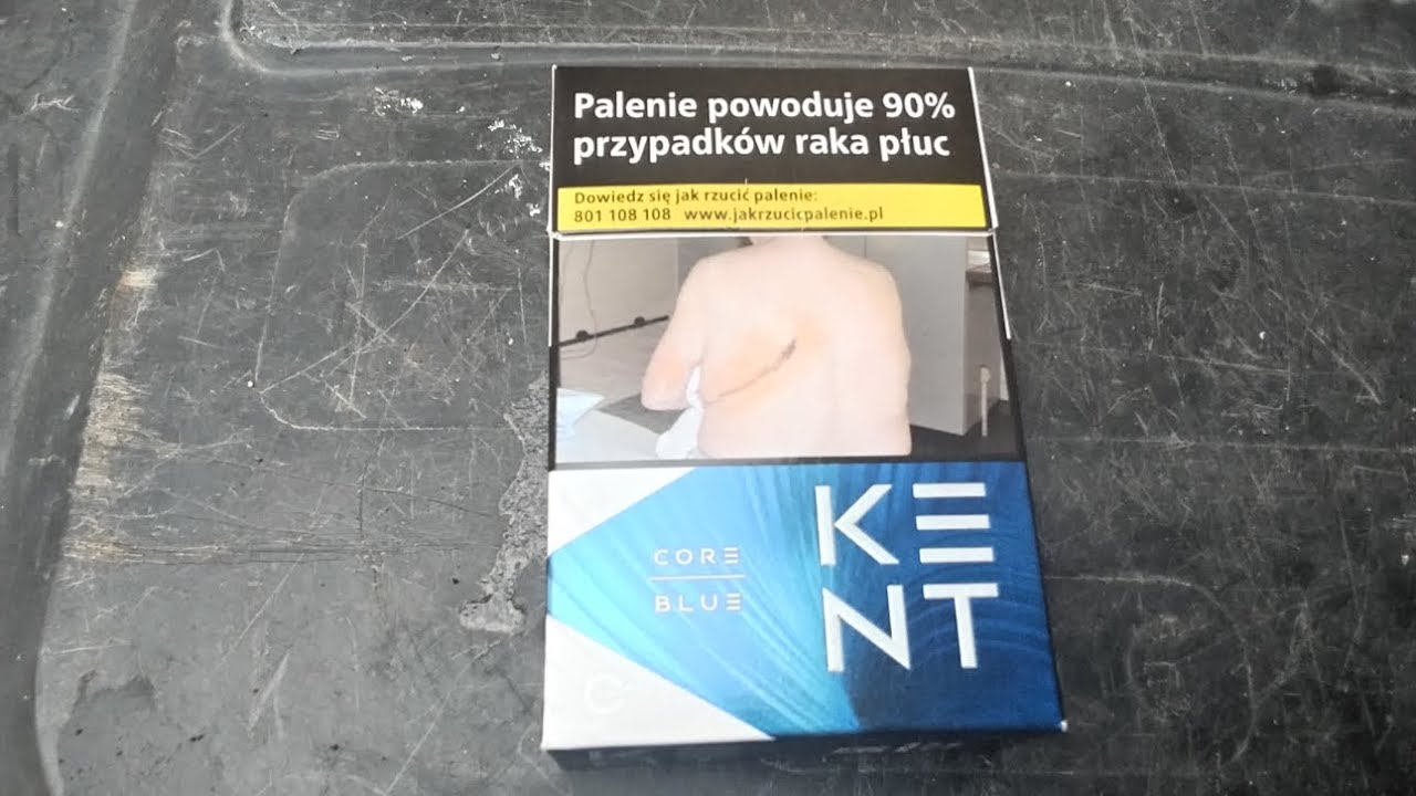 Test Papieros&oacute;w Kent'y Core Blue 18+