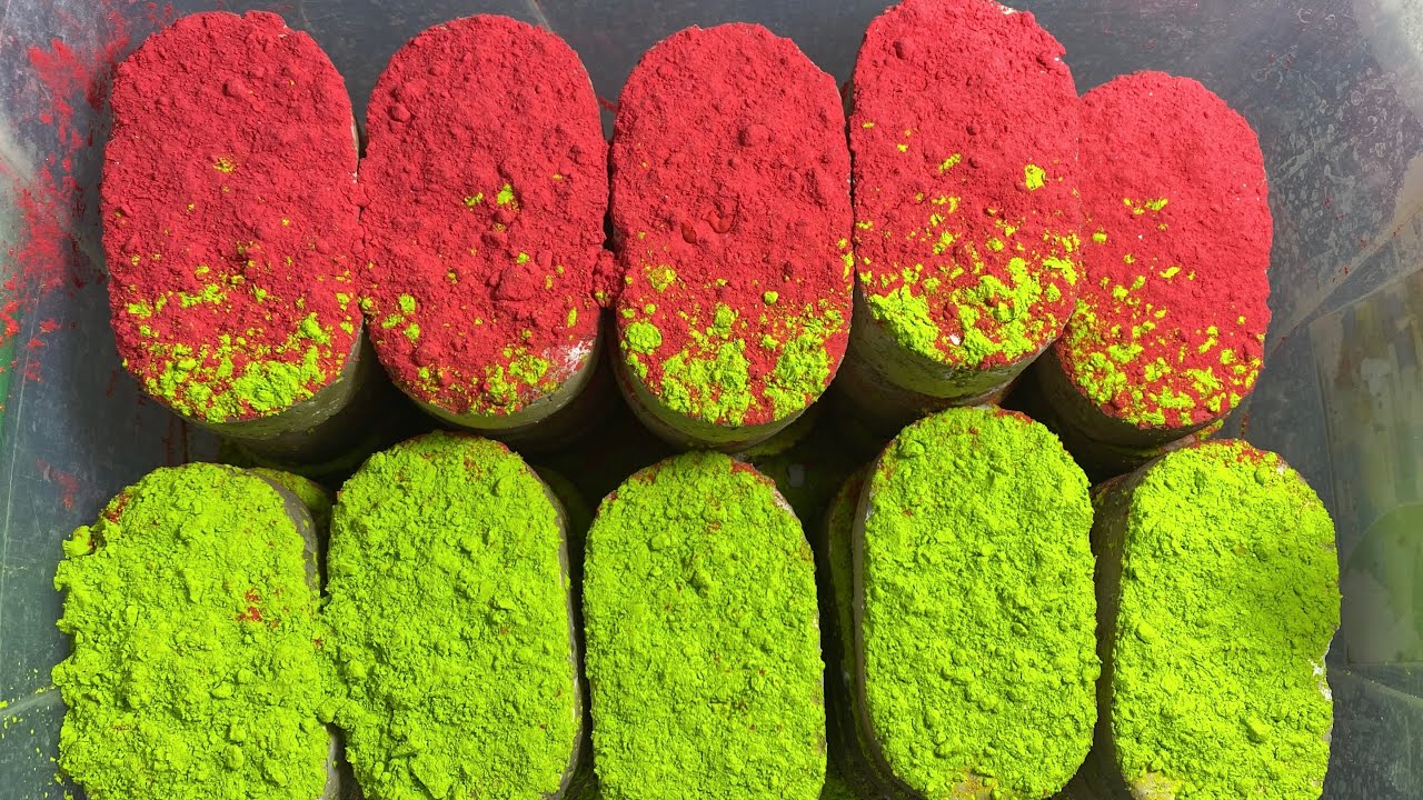 BRICKS REFORMS COVERED HOLY POWDER ~ ASMR ~ ODDLY SATISFYING ~ ANXIETY RELIEF