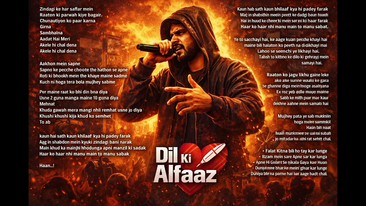 Zindagi ke Har Safar Mein | Reality Rap | Dil Ki Alfaaz