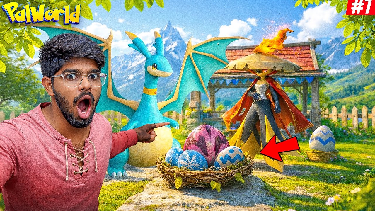Franklin Build A Best Breeding Farm For Big Eggs In Pokemon World | Palworld GTA 5 Telugu | Part - 7
