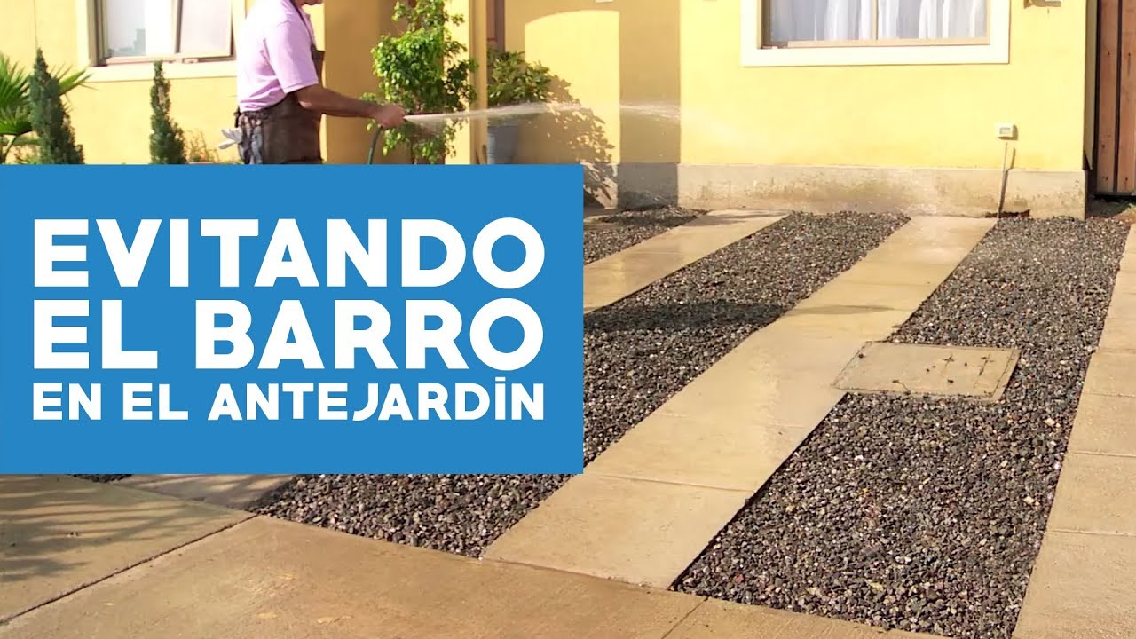 &iquest;C&oacute;mo evitar el barro en el antejard&iacute;n?