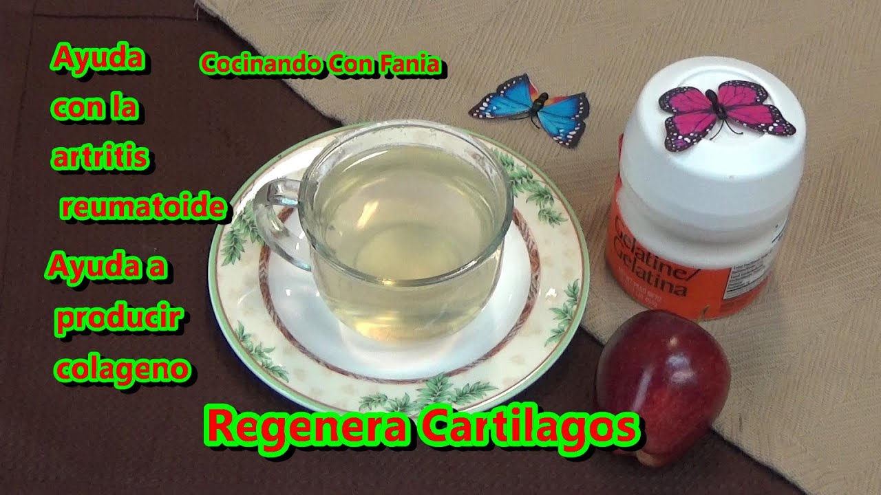 Remedios caseros regenera los cartilagos,combate la artritis reumatoide,aumenta  el colageno y mas