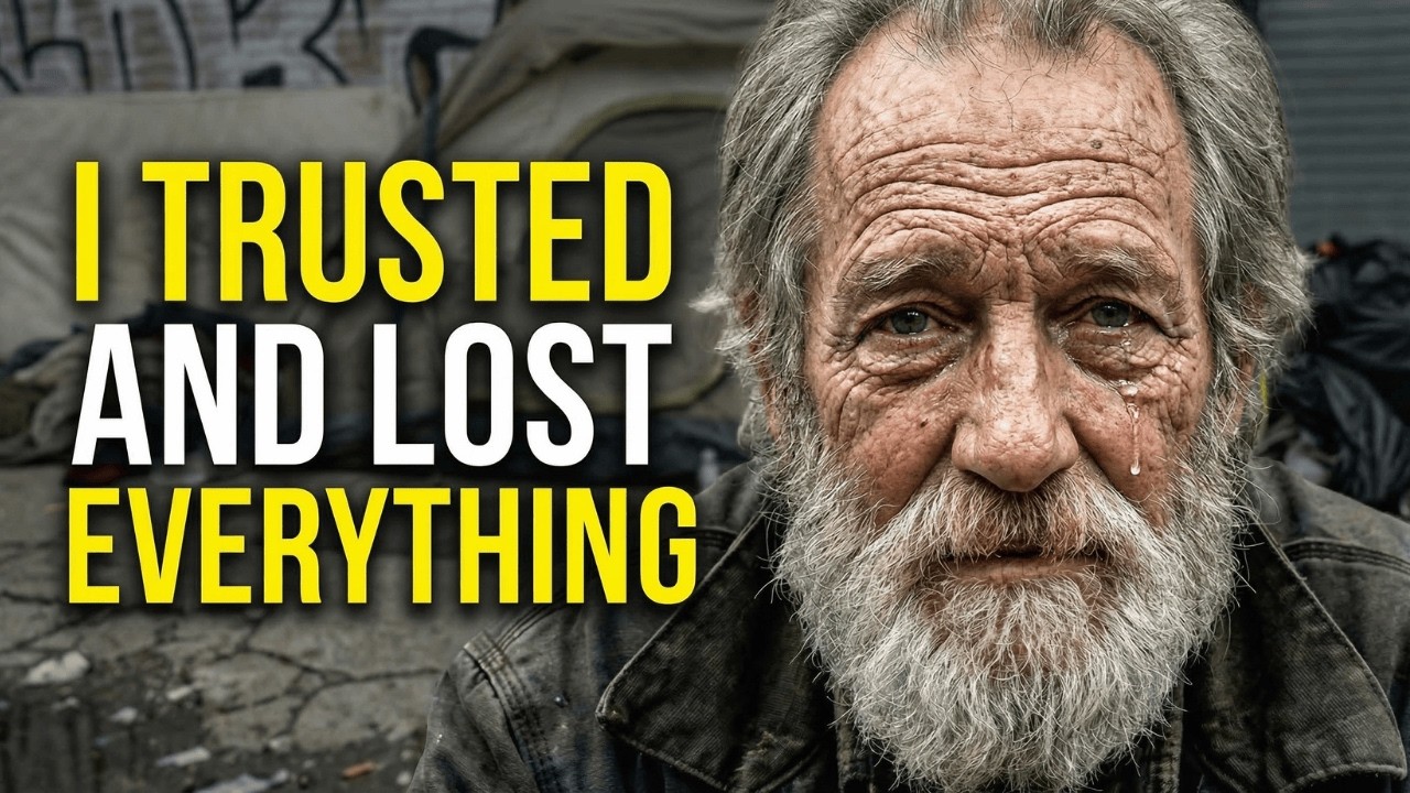 I'm 70... and I LIVE on the STREETS because I TRUSTED too Much
