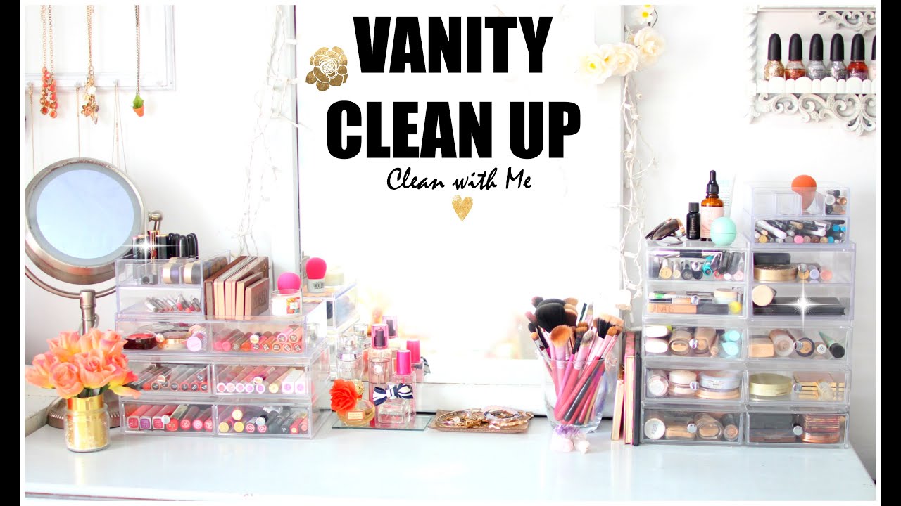 Vanity Clean Up & Organization