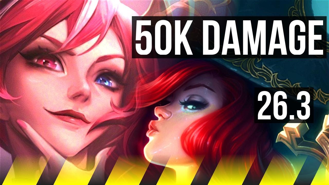 JINX & Thresh vs MISS FORTUNE & Ashe (ADC) | Good KDA: 20/1/5, 50K damage | NA Grandmaster | 26.3