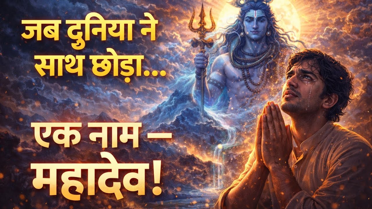 मुश्किलें लाख हों… एक नाम काफी है महादेव | Heart Touching Mahadev Bhakti Song | Emotional Bollywood