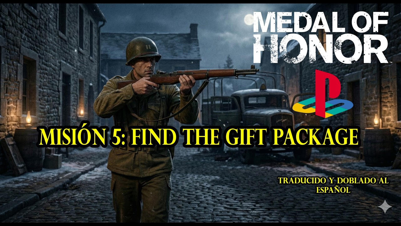 Guía Medal of Honor en (PSX) Misión 5: Find the Gift Package (1080p, 60 fps) | By Isrix