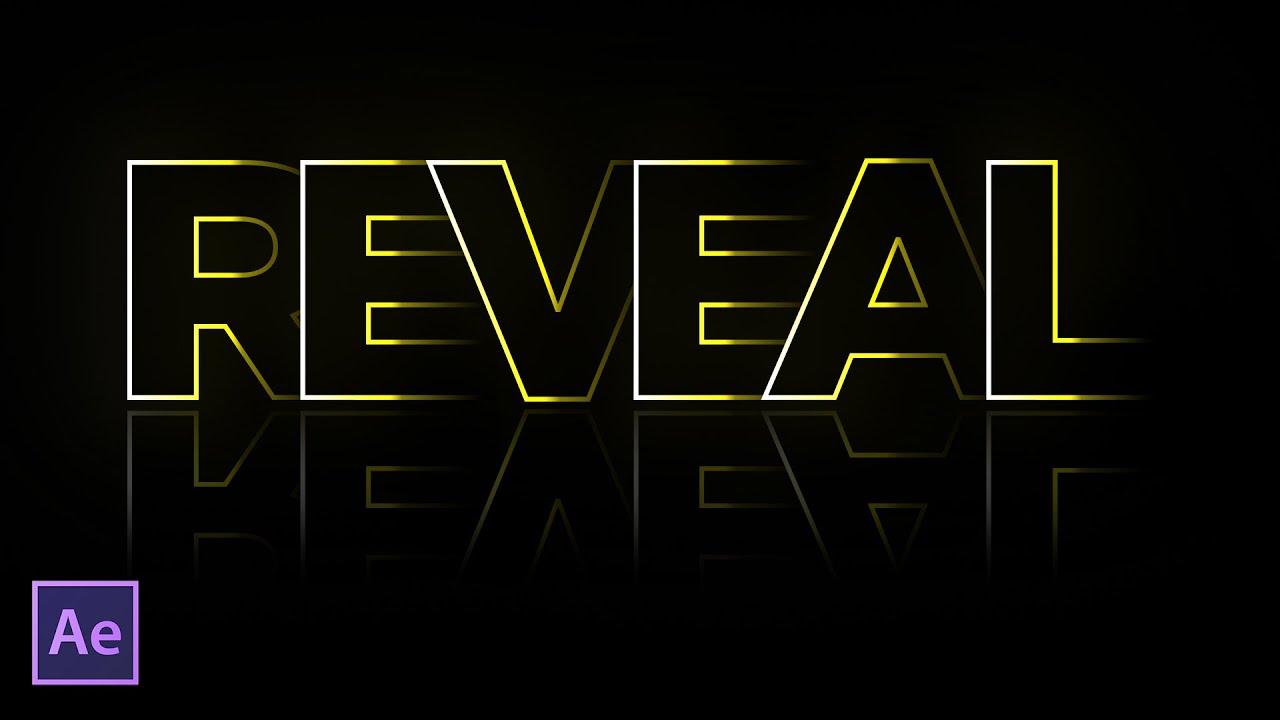 Cara Membuat STROKE TEXT REVEAL ANIMATION | After Effect