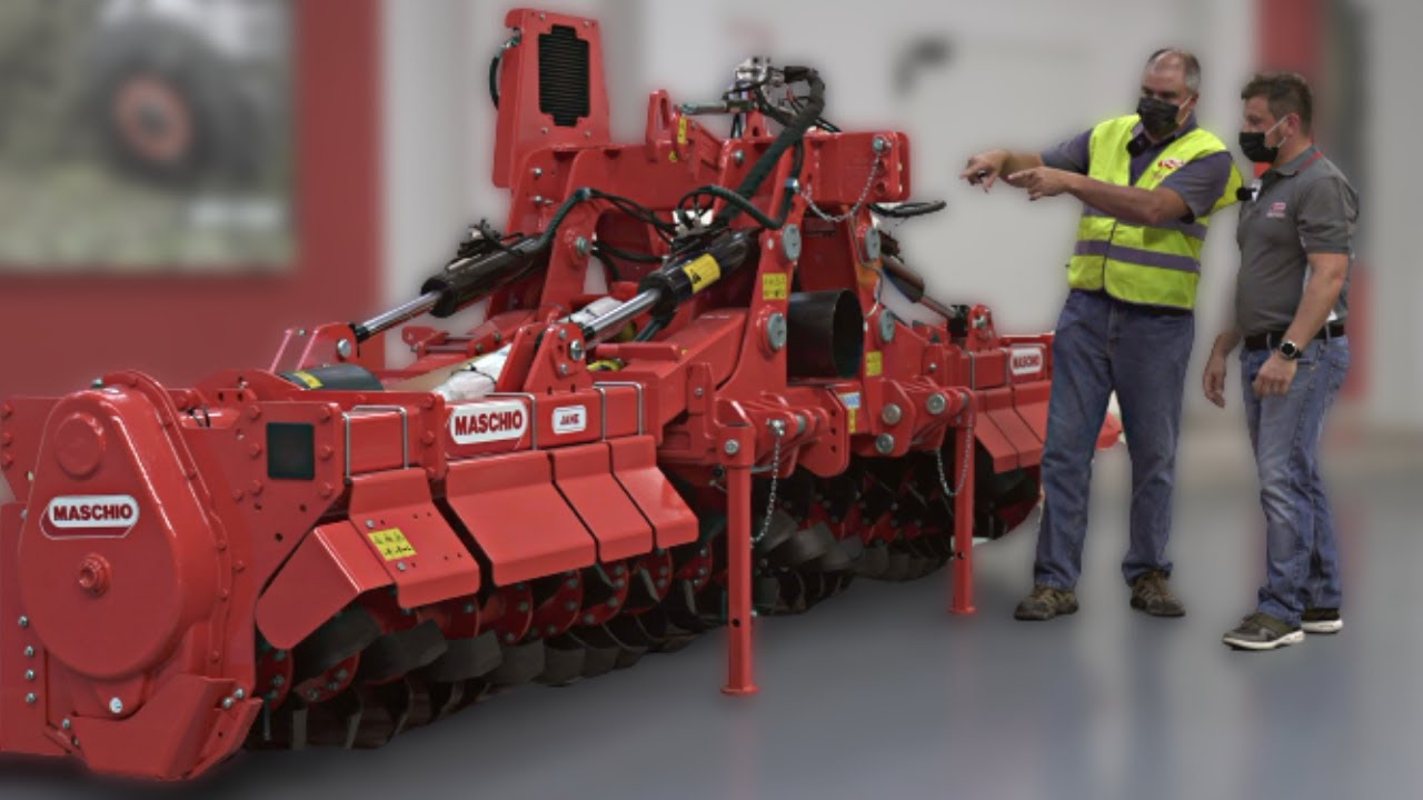 400 HP Rated Roto-Tiller.  THIS is what I’ll need for Turbo Johnny X!  Maschio Factory Tour