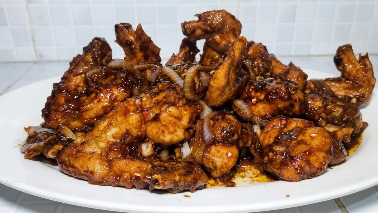 🔴SAYAP AYAM ( CHICKEN WINGS ) SAUS MENTEGA! SAUS MENTEGANYA MERESAP SAMPAI TULANG