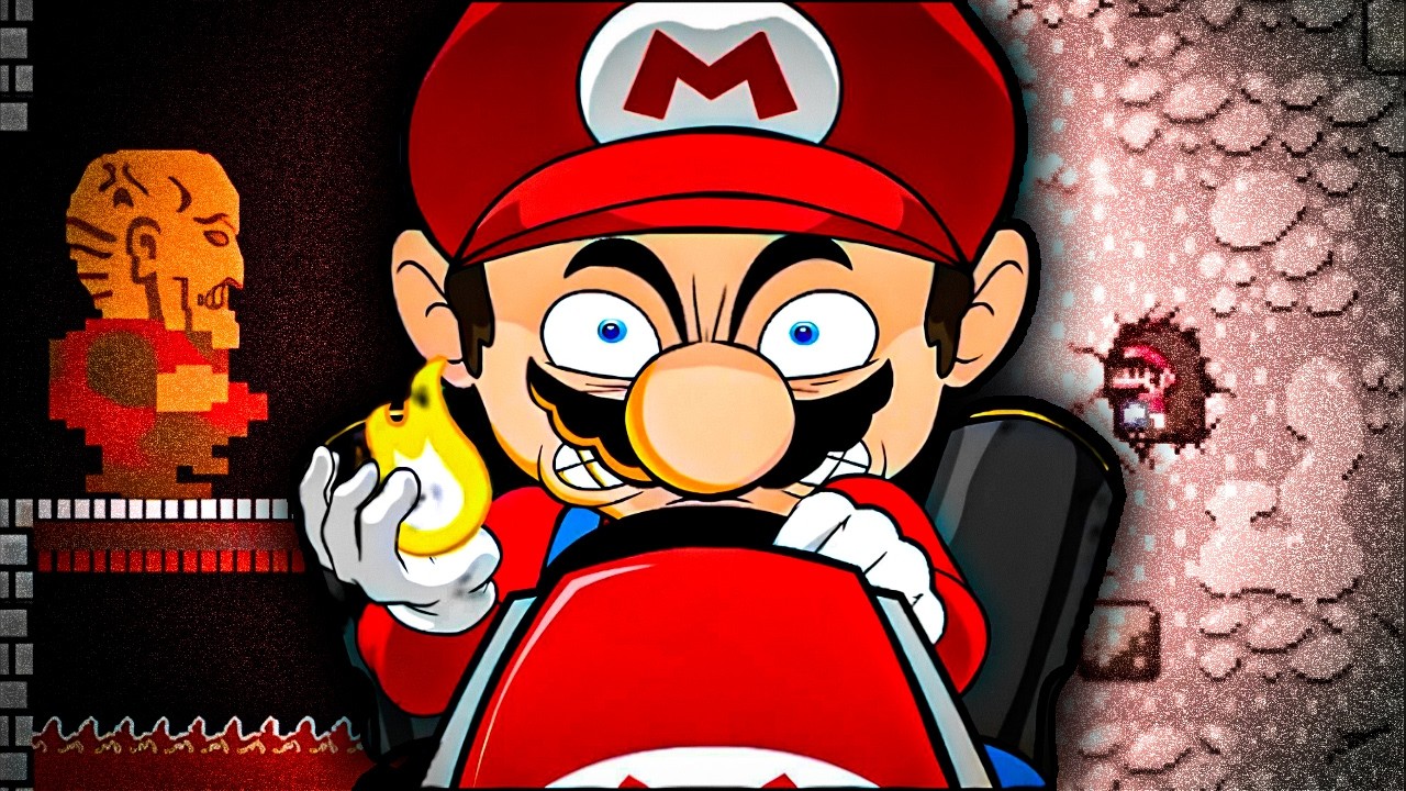 As Animações Mais Bizarras Do Mario