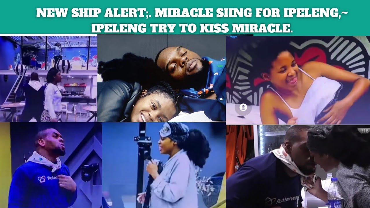 NEW SHIP ALERT ; MIRACLE SING AND DANCE FOR IPELENG. AS IPELENG TRY TO K!SS HIM.