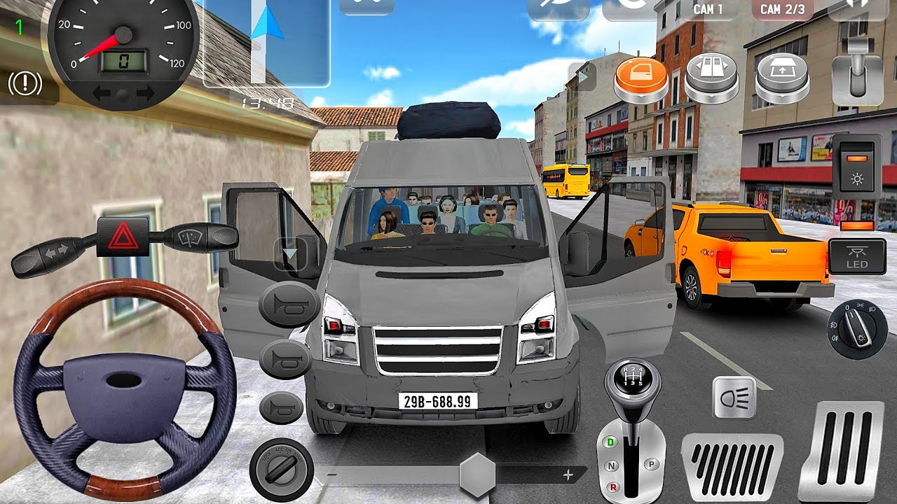New Ford Transit Games - Real City Van Driving Simulator 2026: Minibus Sim 3D - Android Gameplay