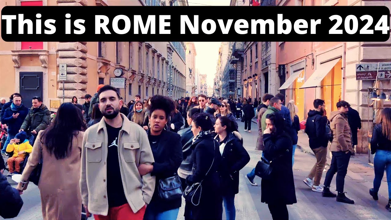 Rome Italy, This is Rome, Rome Walking tour, Rome in November 2024
