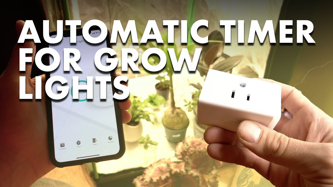 Kasa smart plugs | Easy automatic timer for your grow lights