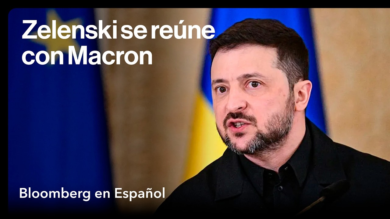 Zelenski se reunirá con Macron en París mientras Ucrania enfrenta escasez de defensa aérea