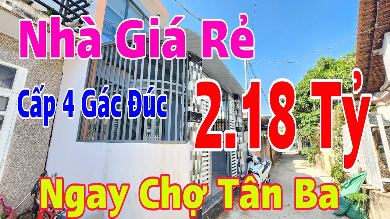 (1249) Nhà Nhỉnh Hơn 2 Tỷ Cho ANH CHỊ Tài Chính Thấp, Sổ Riêng