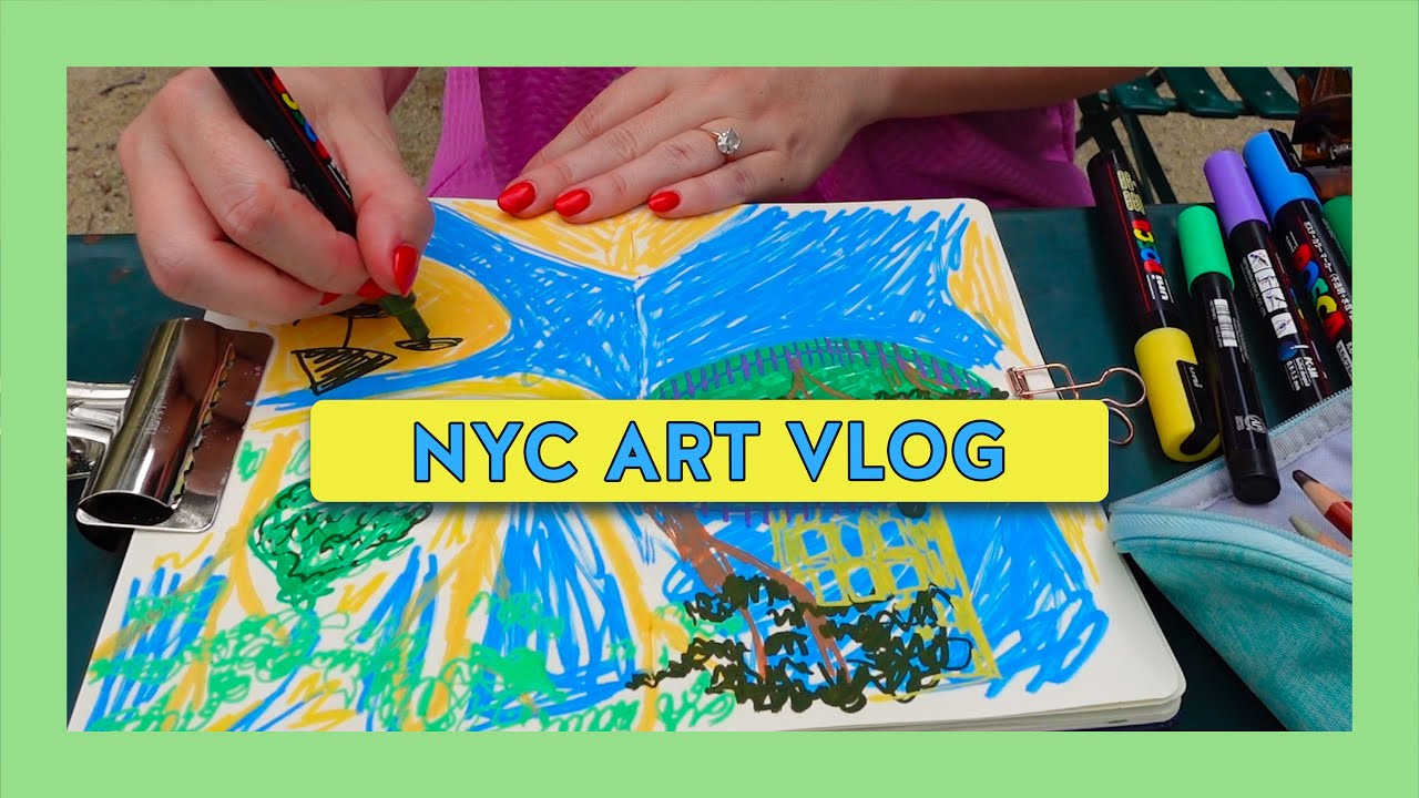 Why I'll NEVER Use Gouache Again! (NYC Art Vlog)