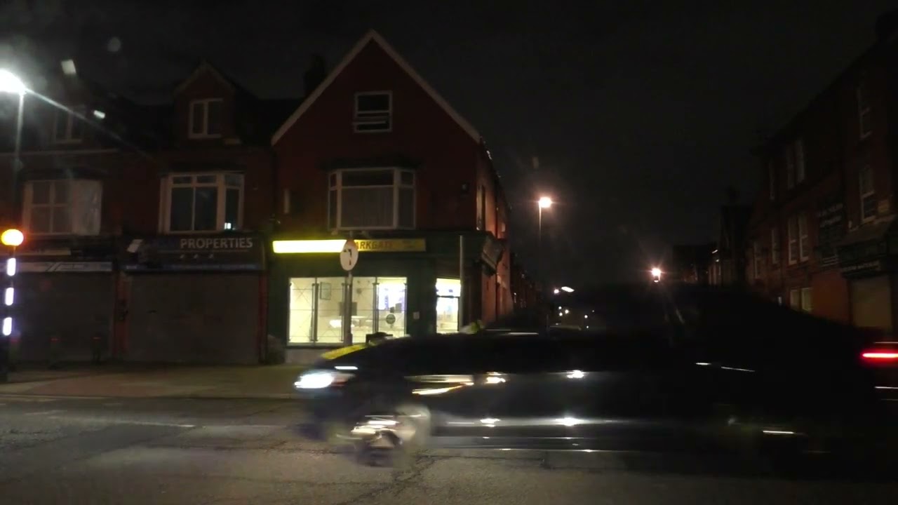 Driving On Roseworth Avenue, Ridgewood Way, Bull Lane & Orrell Lane, Liverpool, UK 4th February 2024