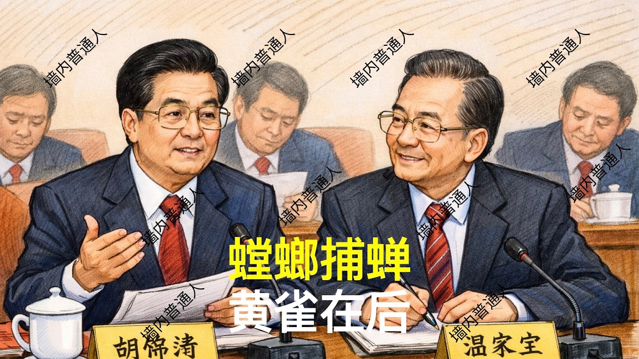 螳螂捕蝉，黄雀在后｜中共高层内斗｜胡锦涛｜温家宝｜邓朴方｜刘源｜汪洋｜胡春华｜党中央决策议事协调机构