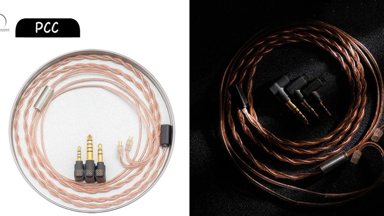 Moondrop PCC Coaxial OCC Copper Cable Debuts with Interchangeable plugs for all IEMs