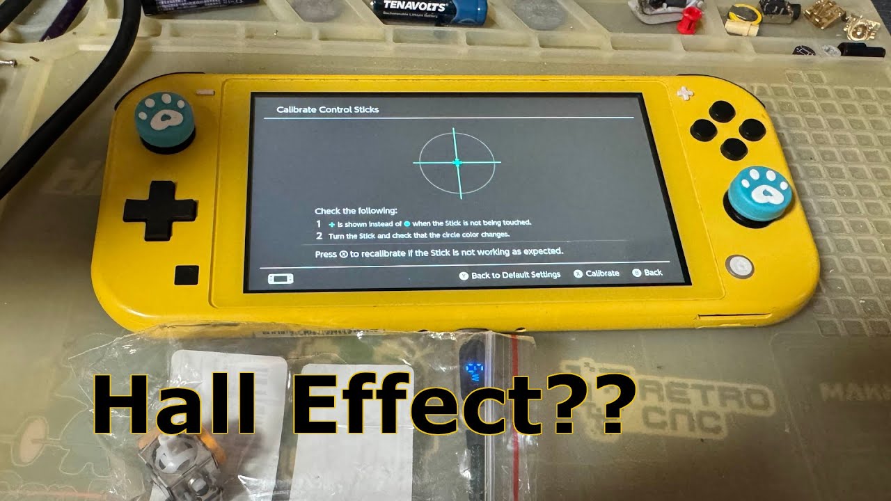 [Stream] Switch Lite Hall Effect Sticks