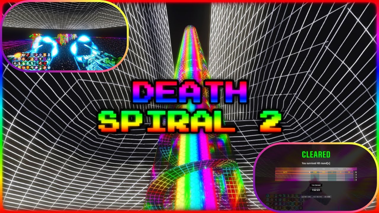 FULL GAME [FULL CLEAR SOLO] Death Spiral 2! THE HARDEST MAP EVER? BO3 Custom Zombies