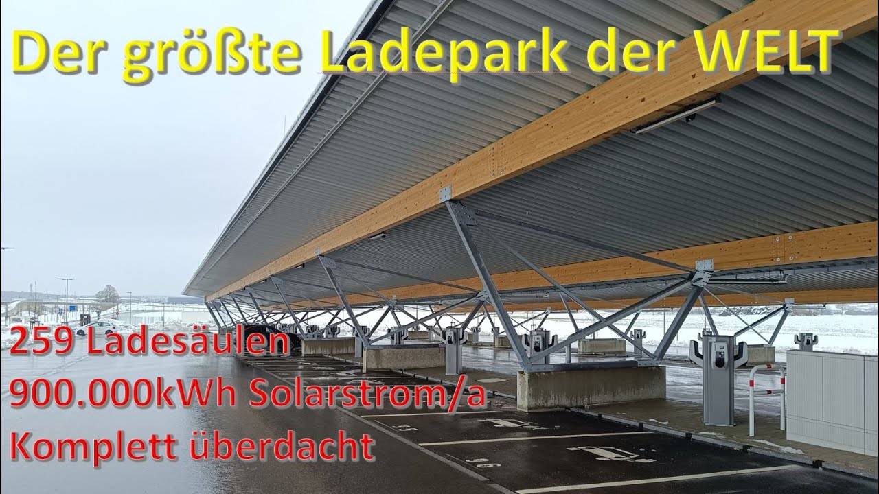 Der größte Ladepark der Welt liegt in ... MERKLINGEN ?!