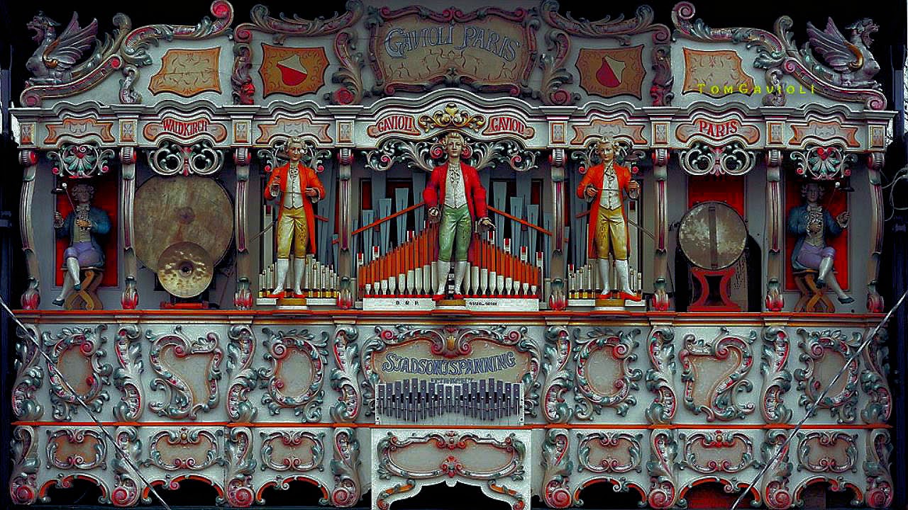The Finest Gavioli Organ In Europe.. De Lange Gavioli - Nationaal Museum van Speelklok tot Pierement