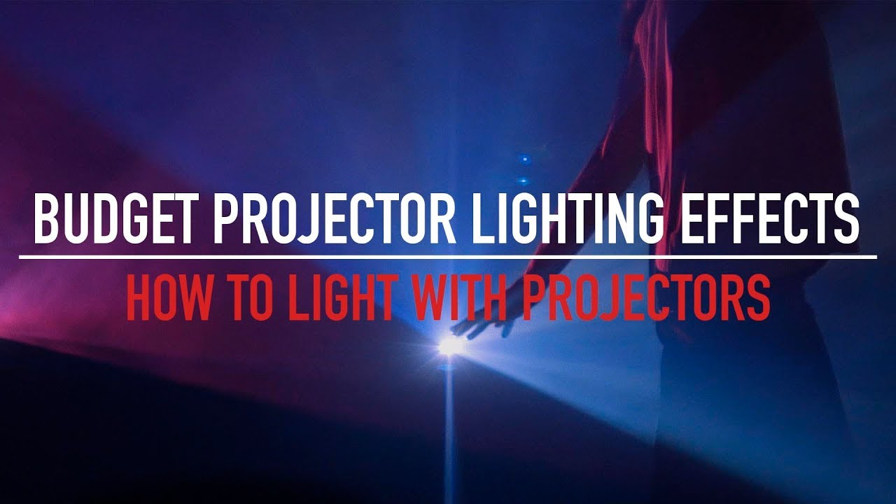 Using a Budget Projector to Create Lighting Effects - Under £100 / $150