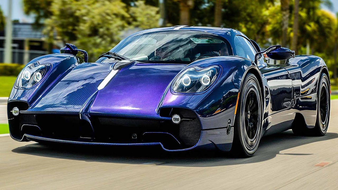 RARE Pagani Utopia Sport | Up Close Walk Around, Pulls, Revs, Cold Start Exhaust Sound ASMR