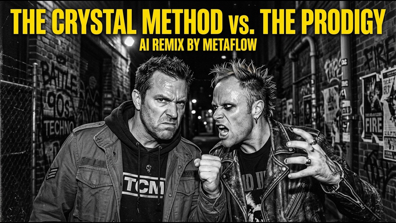 [MIX] The Crystal Method & The Prodigy Inspired Insane Big Beat Breakbeat Riot | AI MIX