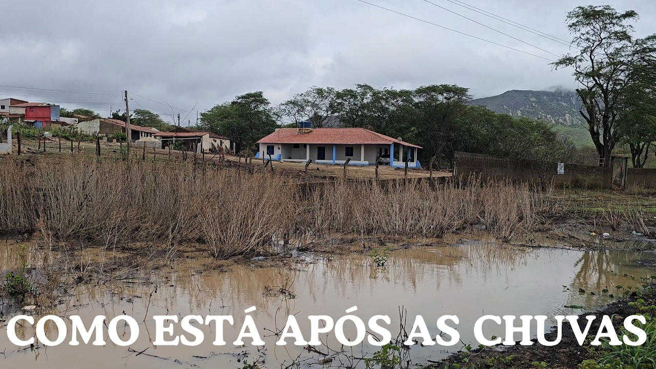 MESMO DEPOIS DE 4 CHUVAS, VEJA COMO ESTÃO OS AÇUDES DA LAGOA SECA - MONSENHOR TABOSA CEARÁ