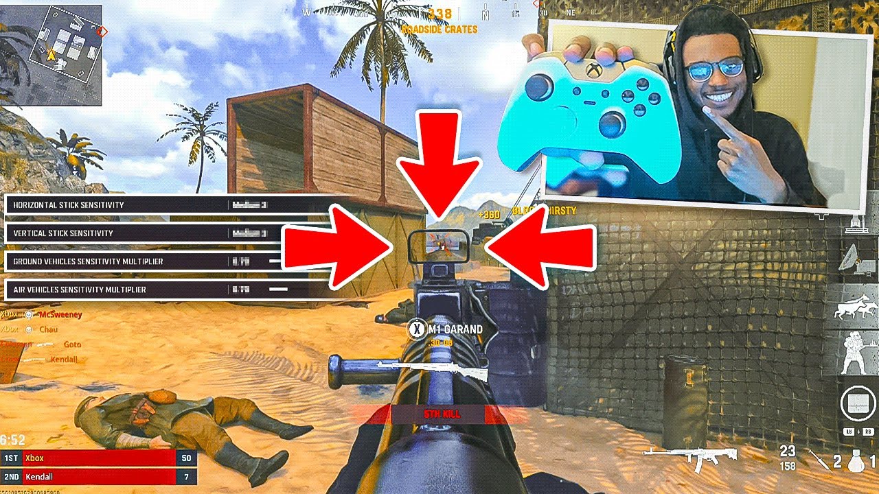 *NEW* HOW TO ABUSE AIM ASSIST + IMPROVE AIM! 🎯 (Vanguard Best Settings PS4/PS5/XBOX Controller)