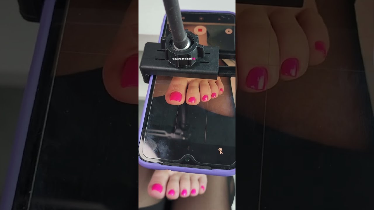 Dica de gravação para vídeos de manicure 📹📷